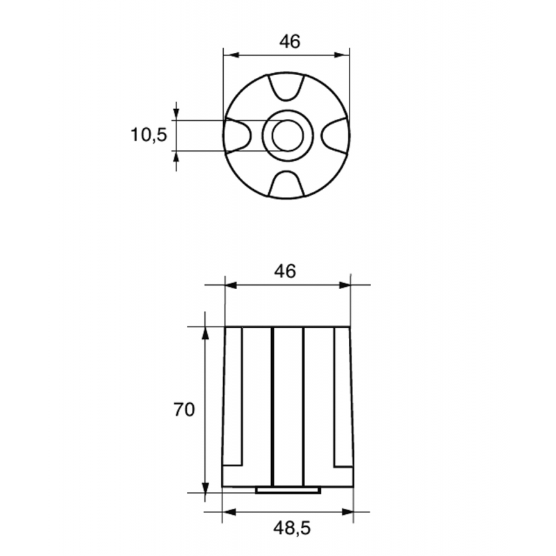 Cilindro Tecnoseal Serie Ips 00738