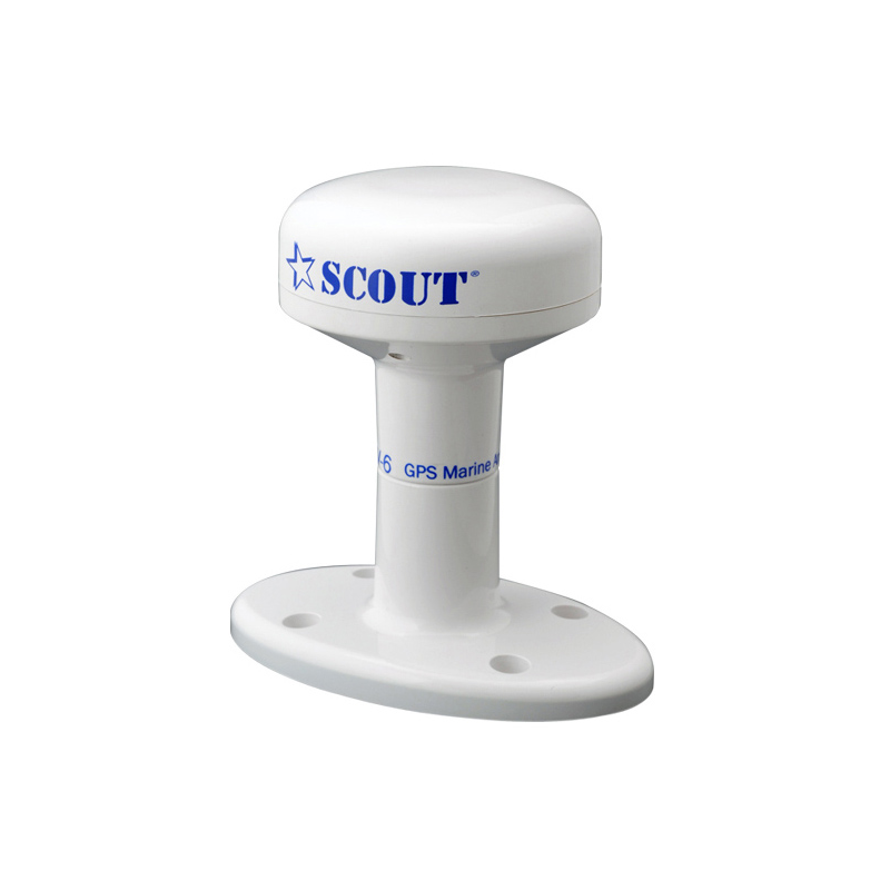 Antena de telecomunicaciones Scout GPS para barcos náuticos Nav-6 50 canales NAV-6