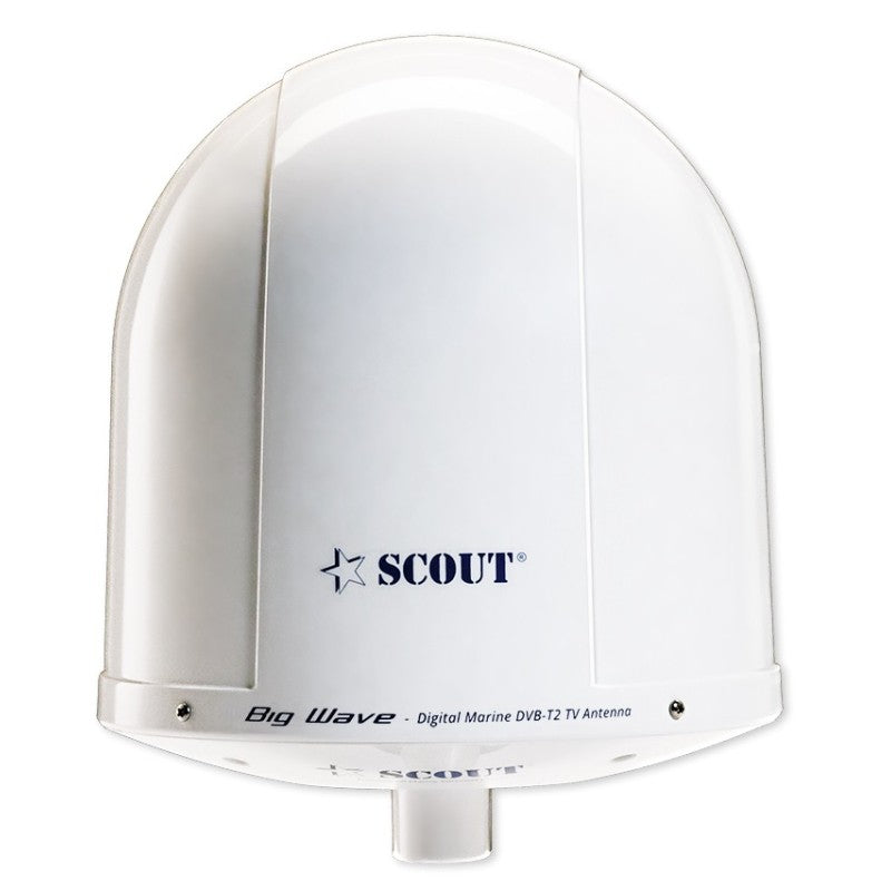 Scout Telecomunicazioni Antenna Nautica Barca Tv Big Wave Bianca PF AN NTV006
