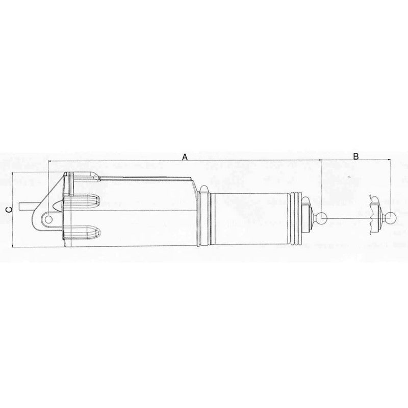 Uflex Attuatore Ac 12 mm 273/330 43001V