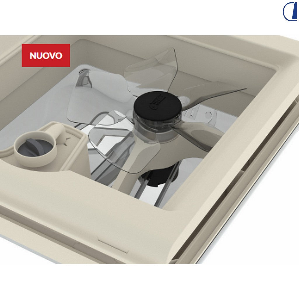 Fiamma Kit Turbo per oblò Vent 28 F – motorizzazione ventola 18 cm
