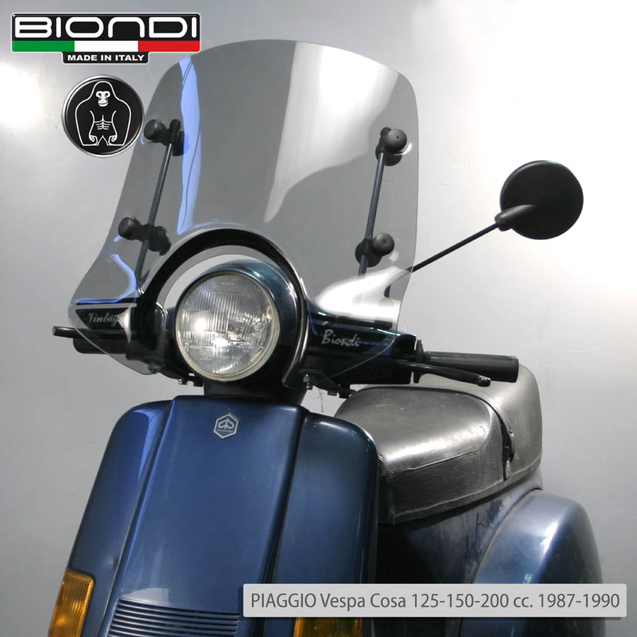 Biondi Cupolino Little Club LML Star Deluxe 125/150 cc 2008 con Attacchi