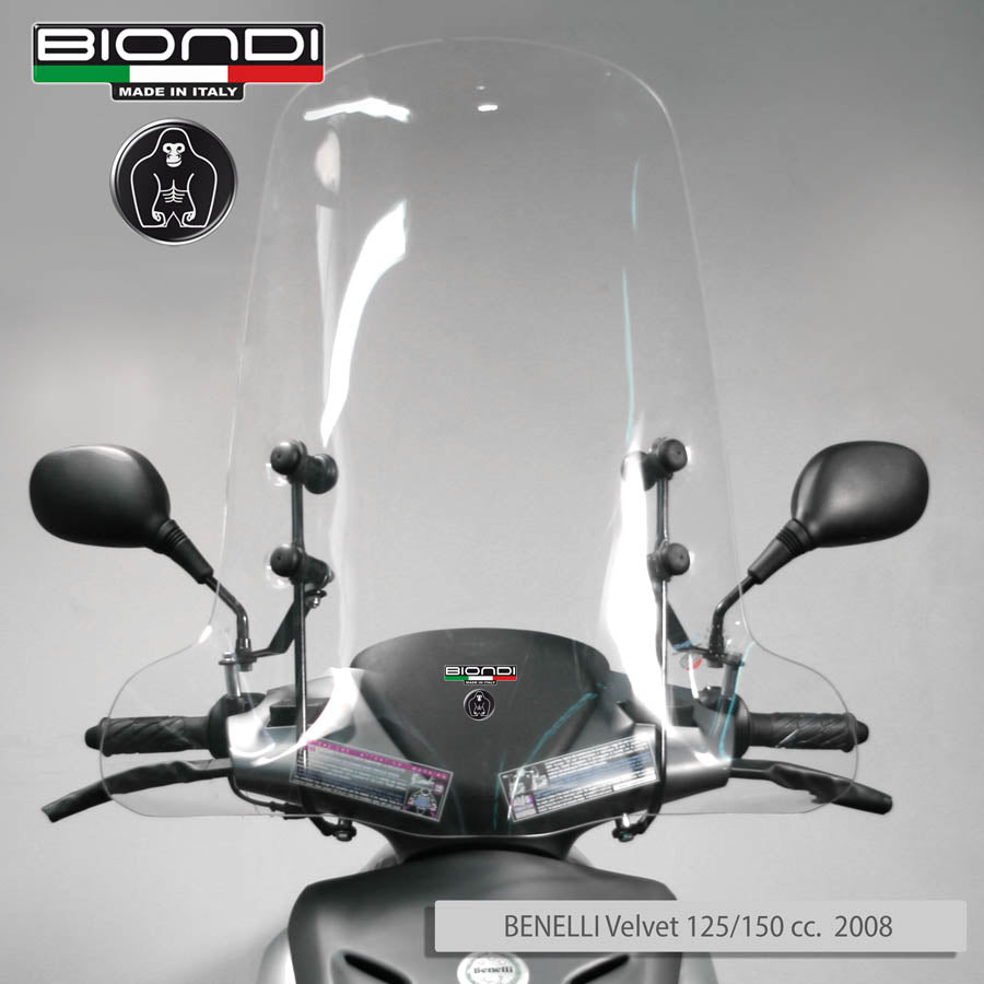 Biondi Parabrezza Club + Kit Attacchi WAYEL W1 E-Scooter 2020