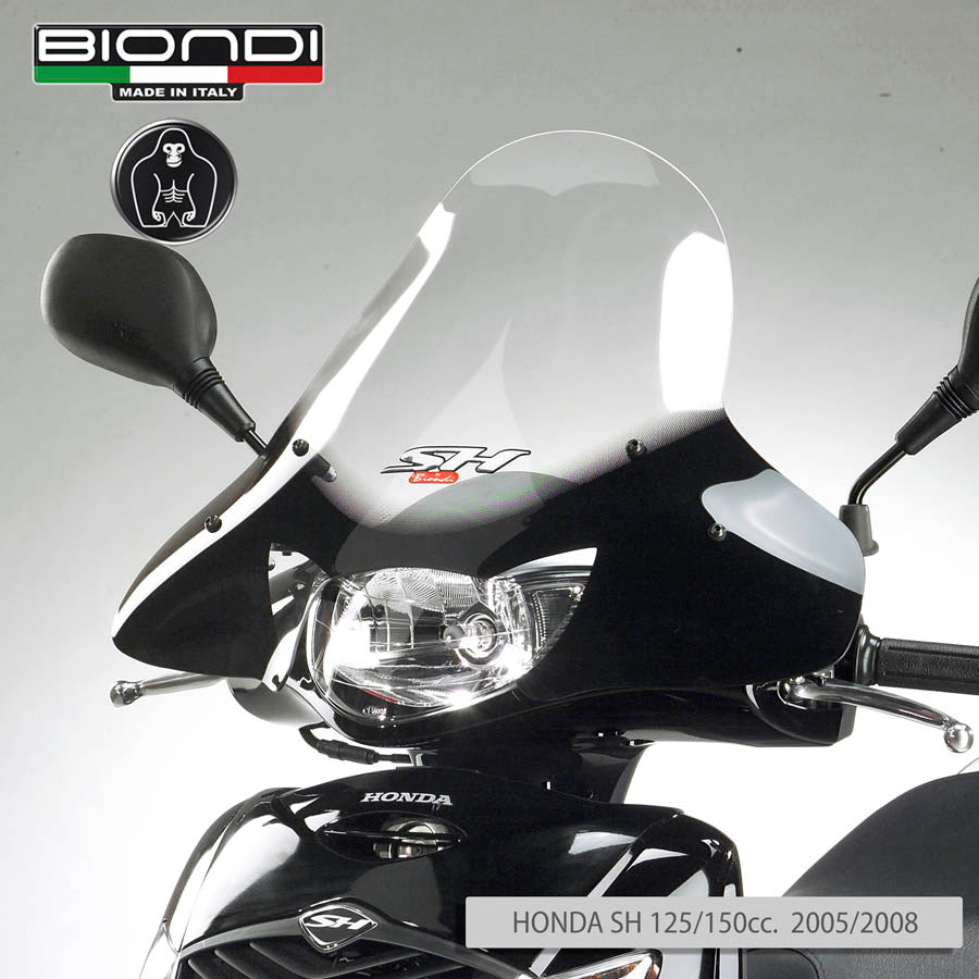 Biondi Cupolino Wild Honda SHi 125/150 2005-2008 con Kit Attacchi