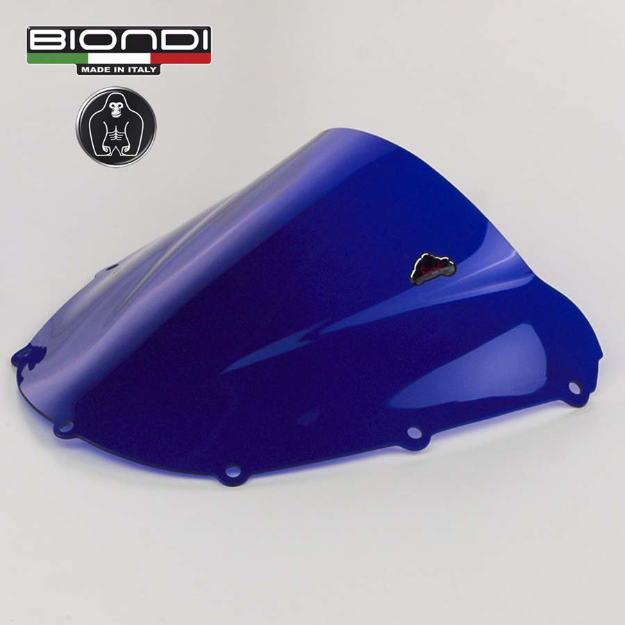 Biondi Cupolino Doppia Bolla Blu Trasparente Honda CBR900RR FireBlade 954cc 2002-2003