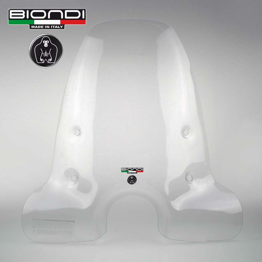 Biondi Parabrezza Club Lambretta DL 50/125/150/200cc 1969-1971 con Attacchi