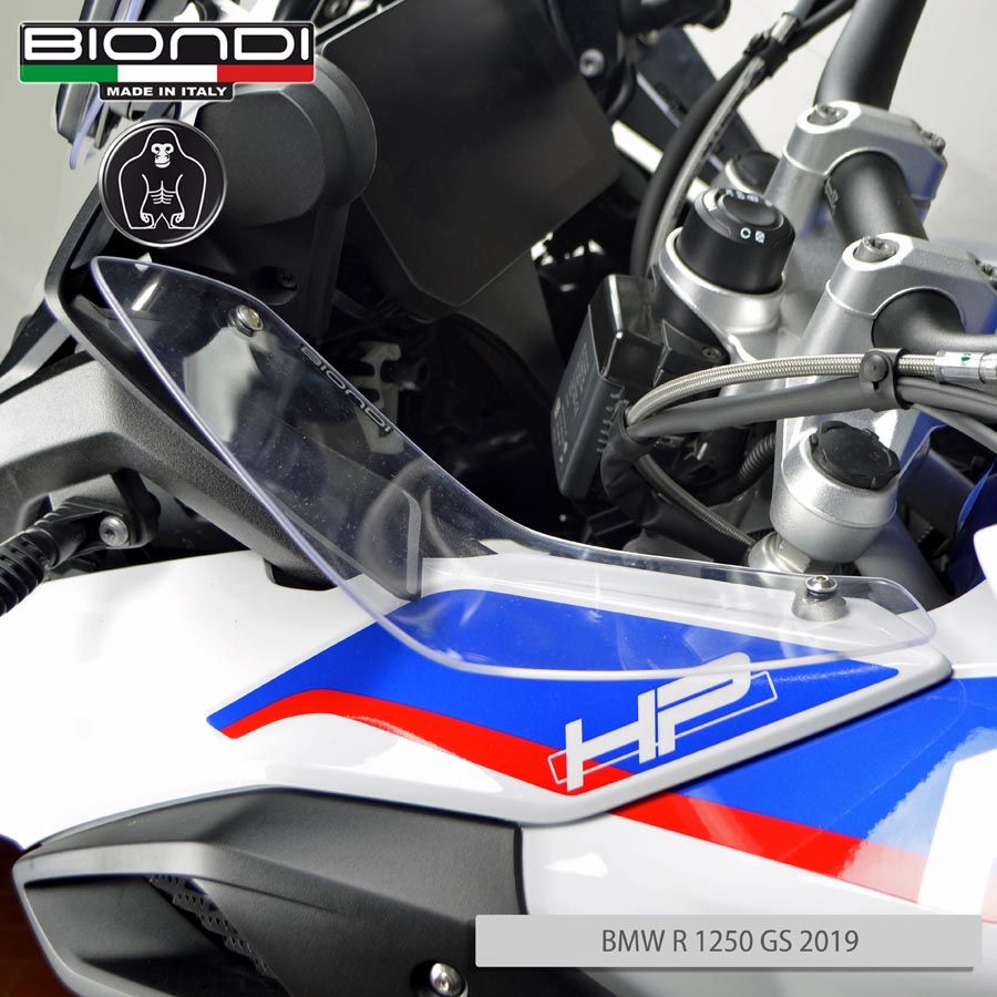Biondi Deflettori Aria Trasparenti BMW R1200GS 2017-2018 e R1250GS 2019-2023