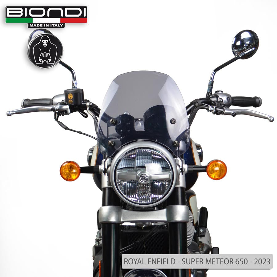 Biondi Cupolino Sport Fumè Chiaro Royal Enfield 350 e 650 – MPN 8010438