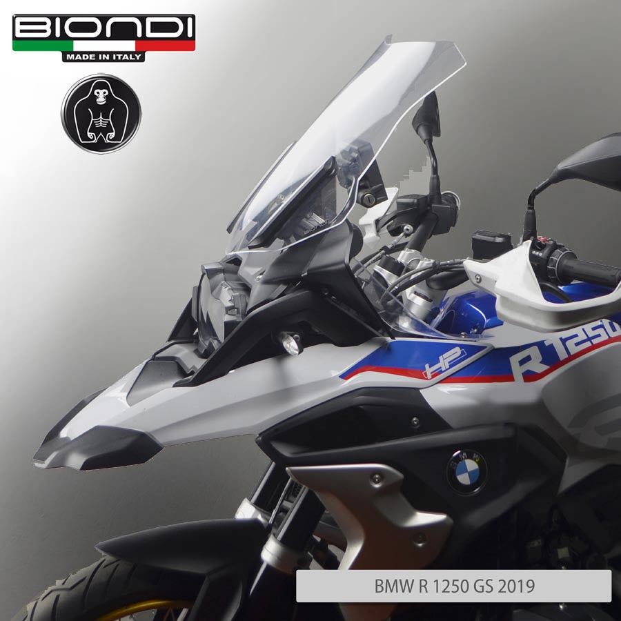 Biondi Cupolino Alto Trasparente Linea Gust BMW R1200GS e R1250GS - Large