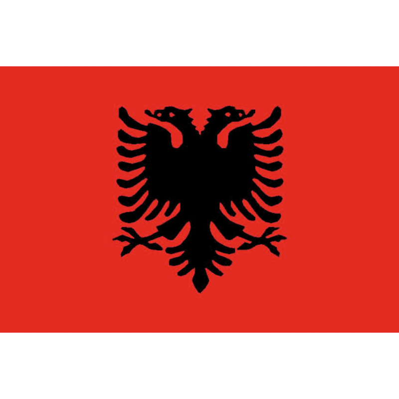 Adria Bandiere Bandiera Albania Cm 20X30 NAUTICA