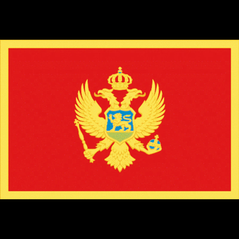 Adria Flags Montenegro Flagge 20x30 cm NAUTISCH