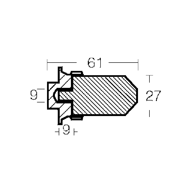 Enrico Polipodio Barotto Zink Md-Td-Tdn-Tdm 00716 Volvo Penta Anoden