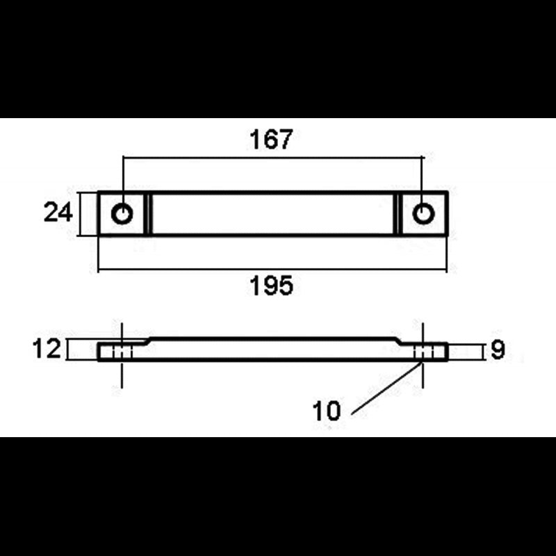 Tecnoseal Barra Verado 350 Ci 4T 00837