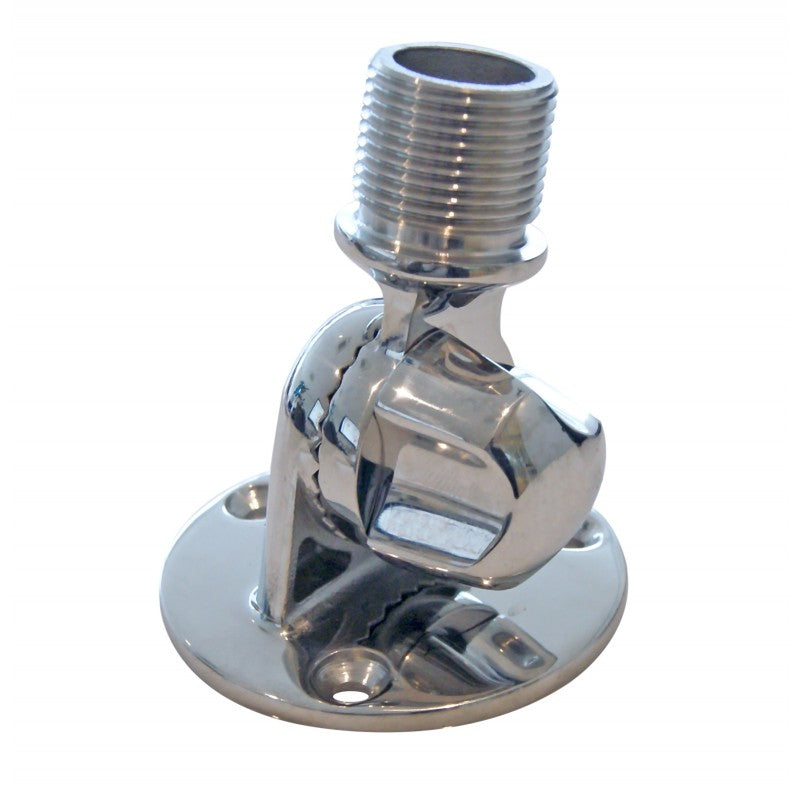 FNI Round Stainless Steel Antenna Base EXHAUSTED DUE TO ARRIVAL ERROR
