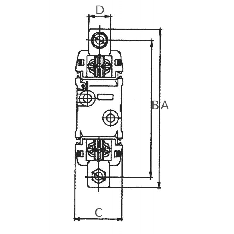FNI Portafusibile Per 63/80/125/160Amp ITW2572010