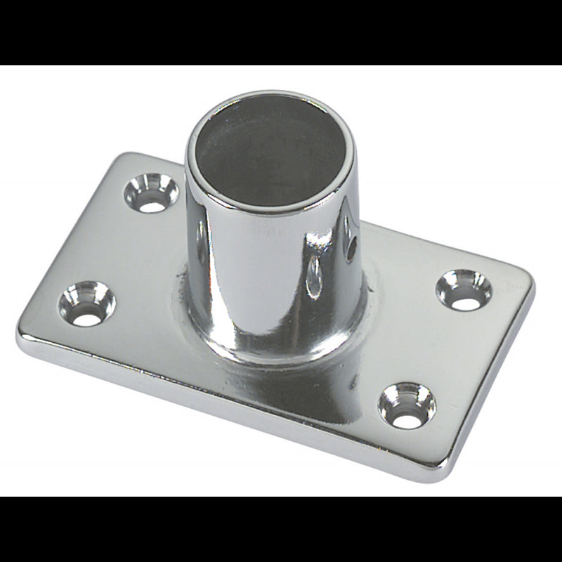 Foresti e Suardi Rectangular Brass Base 90 Degrees Diameter 22 mm 51B.C