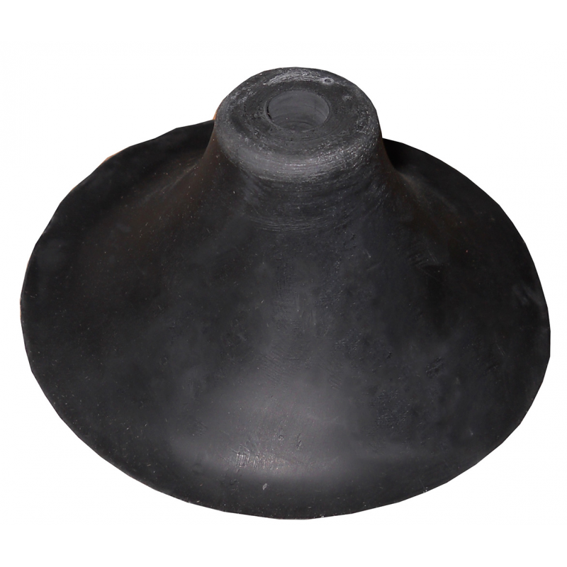 FNI Bootsbasis aus schwarzem Gummi STELN0039