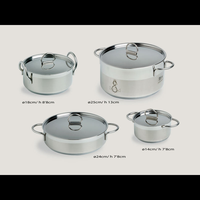 Marine Business Nautica Batteria Pentole Impilabile Piccola 20002