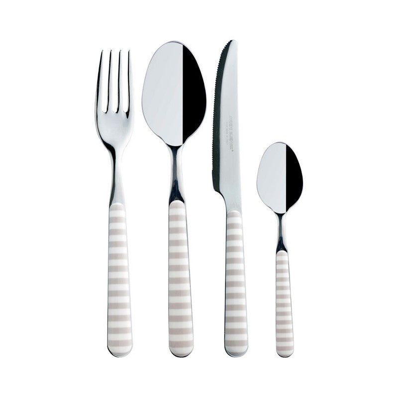 Marine Business Maldivas Set Posate in Acciaio Inox 24 Pz