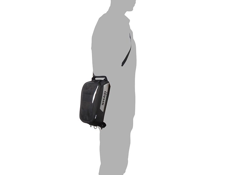 Shad SL12M Borsa da Serbatoio Moto Magnetica con Tasca Smartphone