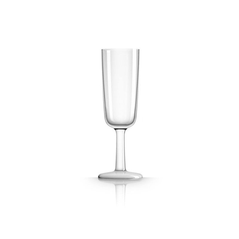 Copa de champán Plastimo 180 ml blanca 70683