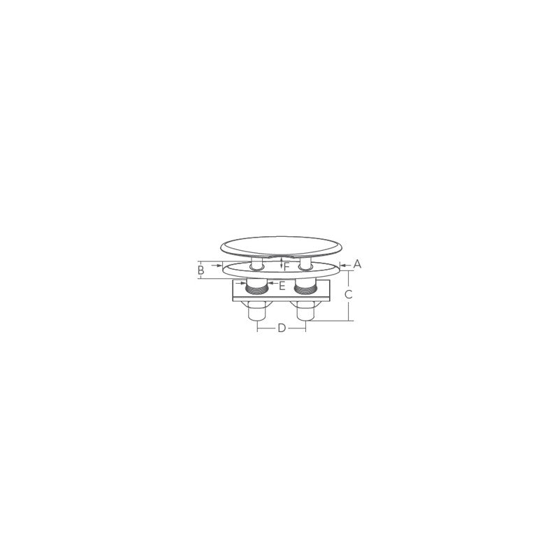 Marine Town Nautica Bitta a Scomparsa Inox 316 mm 114 9218730
