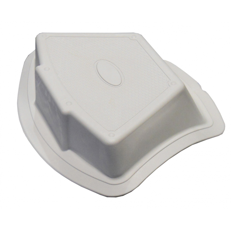 Escalón de proa Ceredi Giovanni gris para delfinario de PVC para embarcación inflable 6297 G