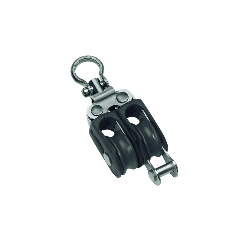 Bloque giratorio doble con arraigo Barton Marine, diámetro 5 mm, N00231