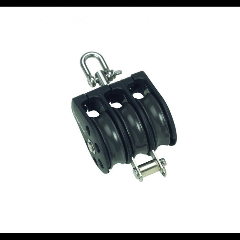 Barton Marine Dreifach-Drehblock mit Becket 10mm N03331