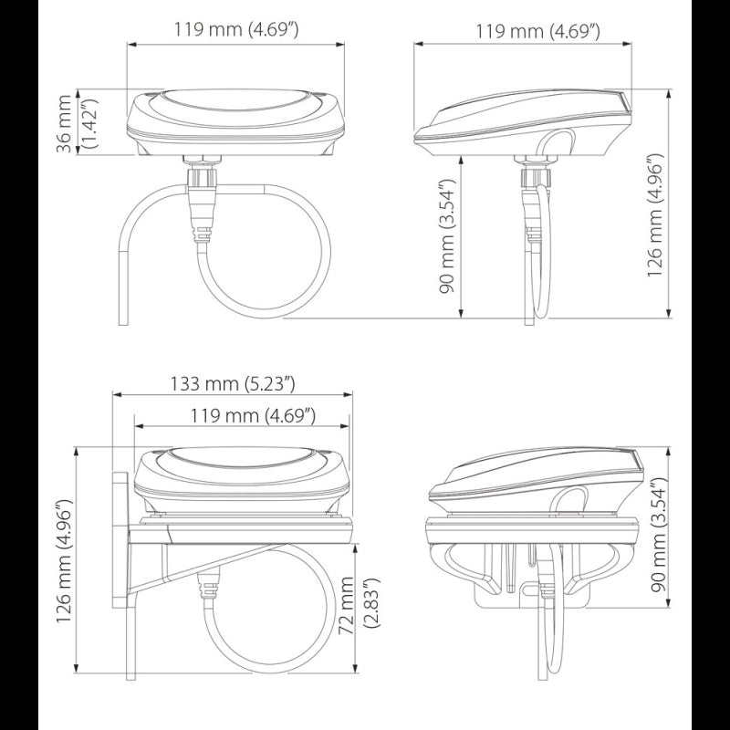 Bussola Cieca Precision 9 Nmea 2000 Lowrance