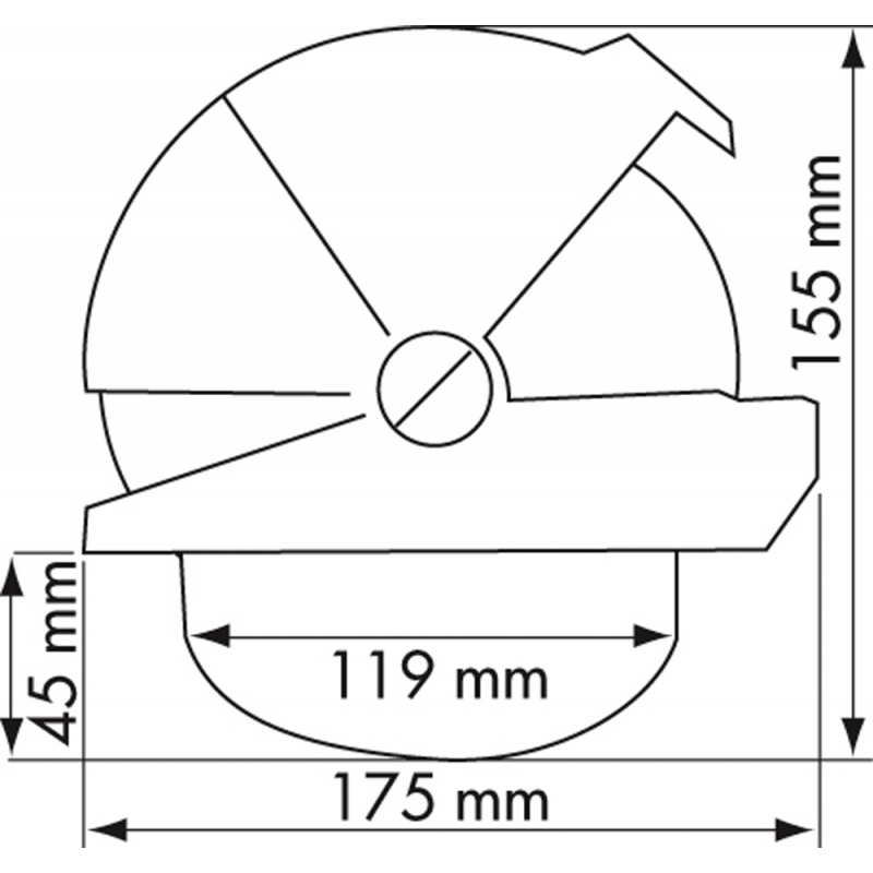 Plastimo Bussola Offshore 135 Nera 65350