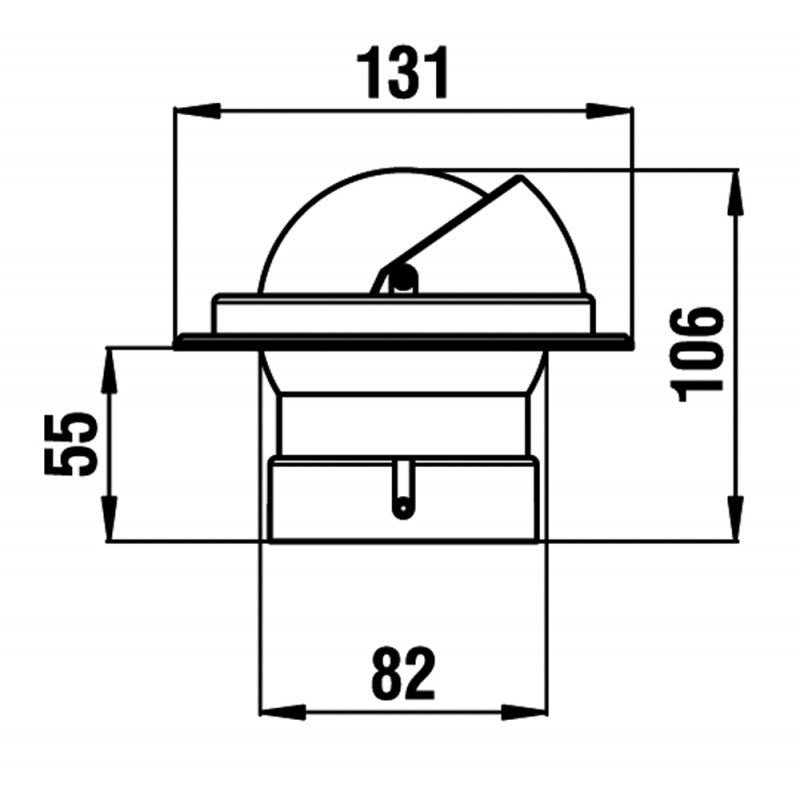 Riviera Bussola Ba1 Nera 62.00114.01