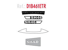 Shad Adesivi di Ricambio per Valigia SH46