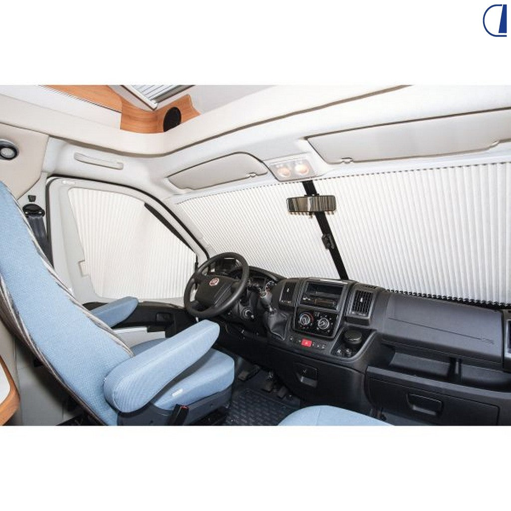 Remis REMIfront oscurante parabrezza beige per Fiat Ducato X250 2006-2014