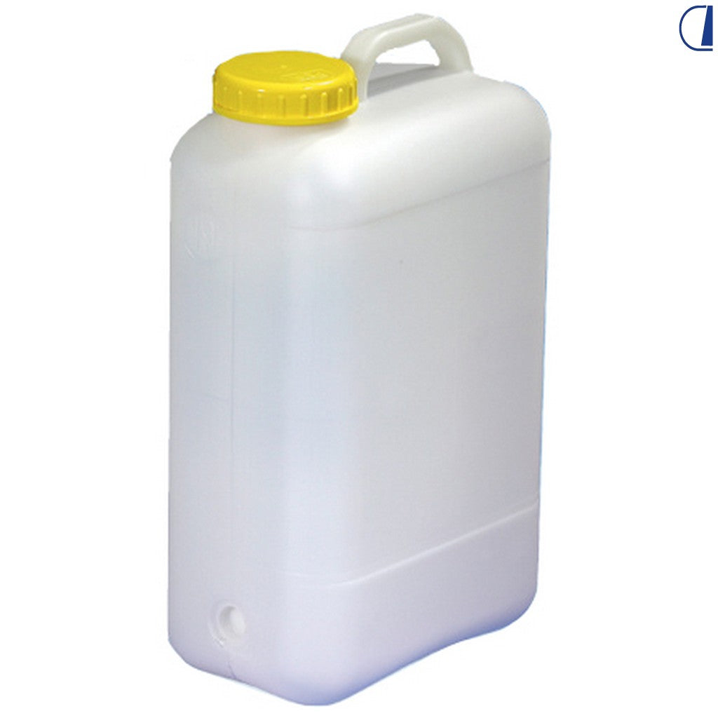 Tanica acqua per camper 19 L collo largo con tappo DIN 96