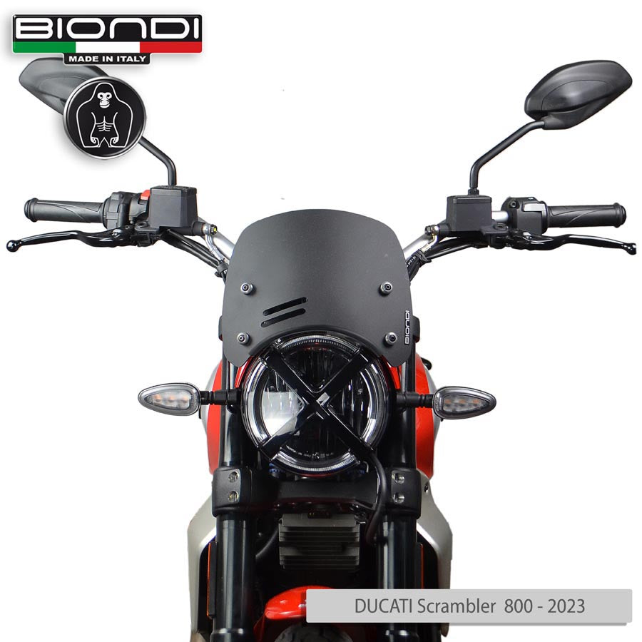 Biondi Cupolino Caffè Nero Satinato Ducati Scrambler 800 2023+ - MPN 8010486