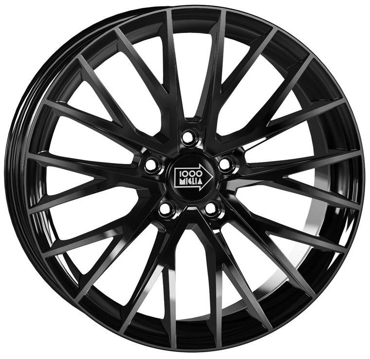 Cerchio in lega mod. MM1009 Gloss Black 8x18 / 5 fori / PCD 112 / ET 45 / foro centrale 72,2