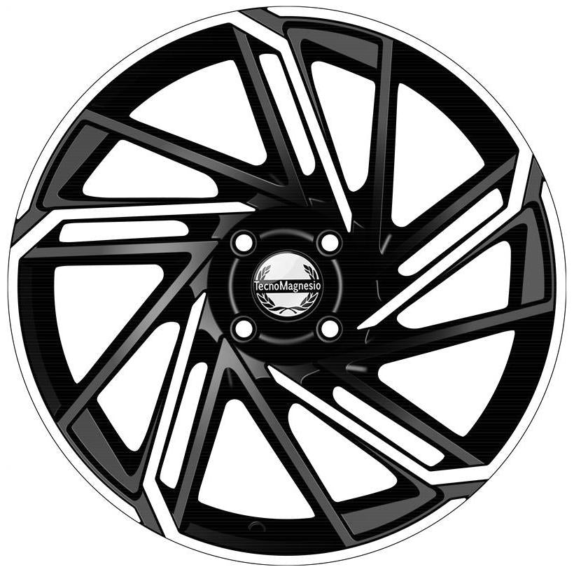 Cerchio in lega mod. EPOWER Black Mirror 7x18 / 5 fori / PCD 114,3 / ET 35 / foro centrale 67,1