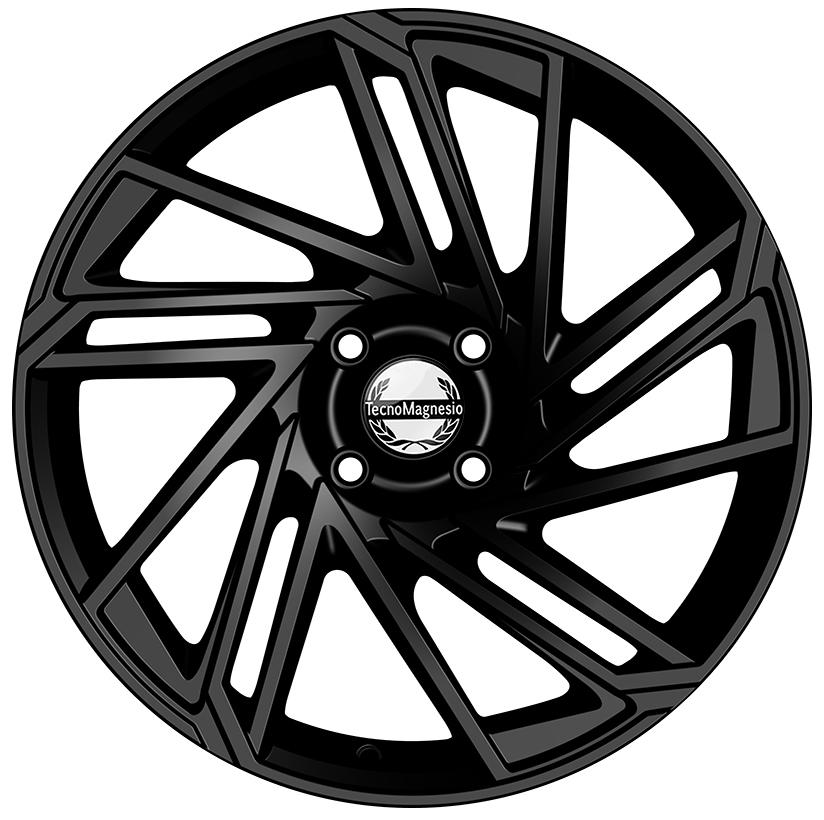 Cerchio in lega mod. EPOWER Matt Black 7x17 / 4 fori / PCD 108 / ET 20 / foro centrale 65,1