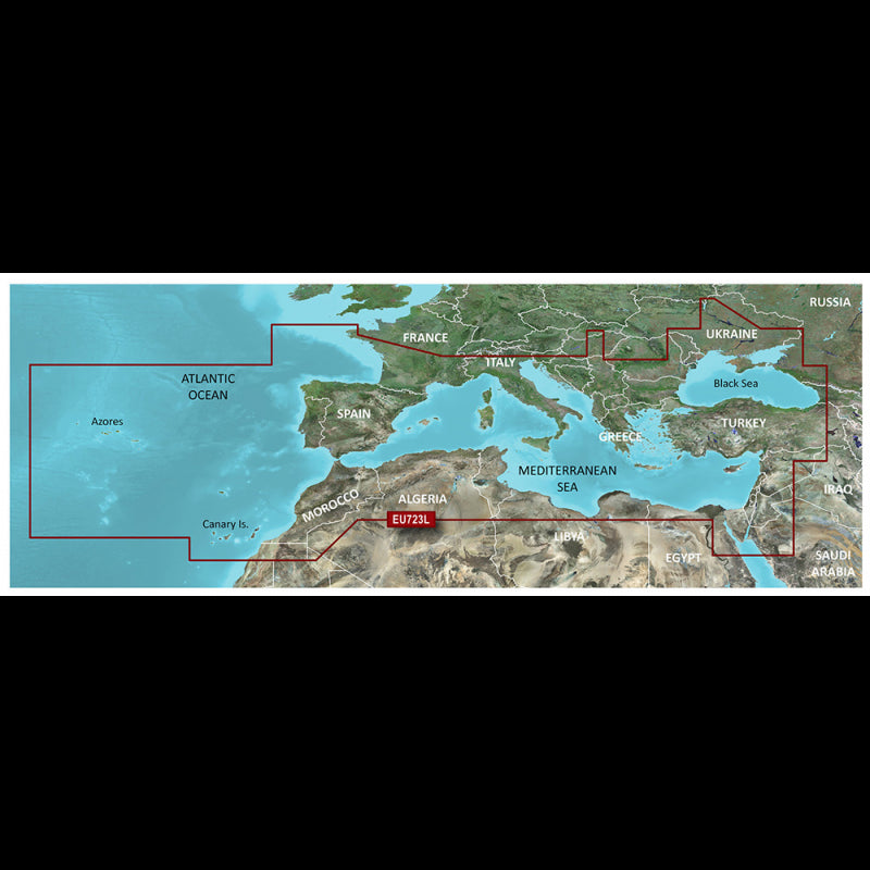 Garmin Cartography Veu723L Mar Mediter. 010-C1157-00