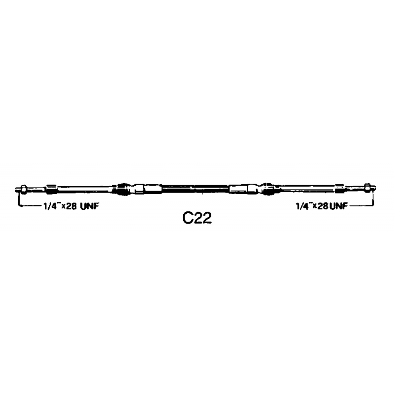 Ultraflex Cavo C22 Da 32 Pollice 33327J