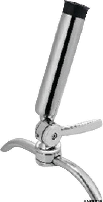 Osculati Portacanne Orientabile Inox 316 per Tubi Ø 22/32 mm