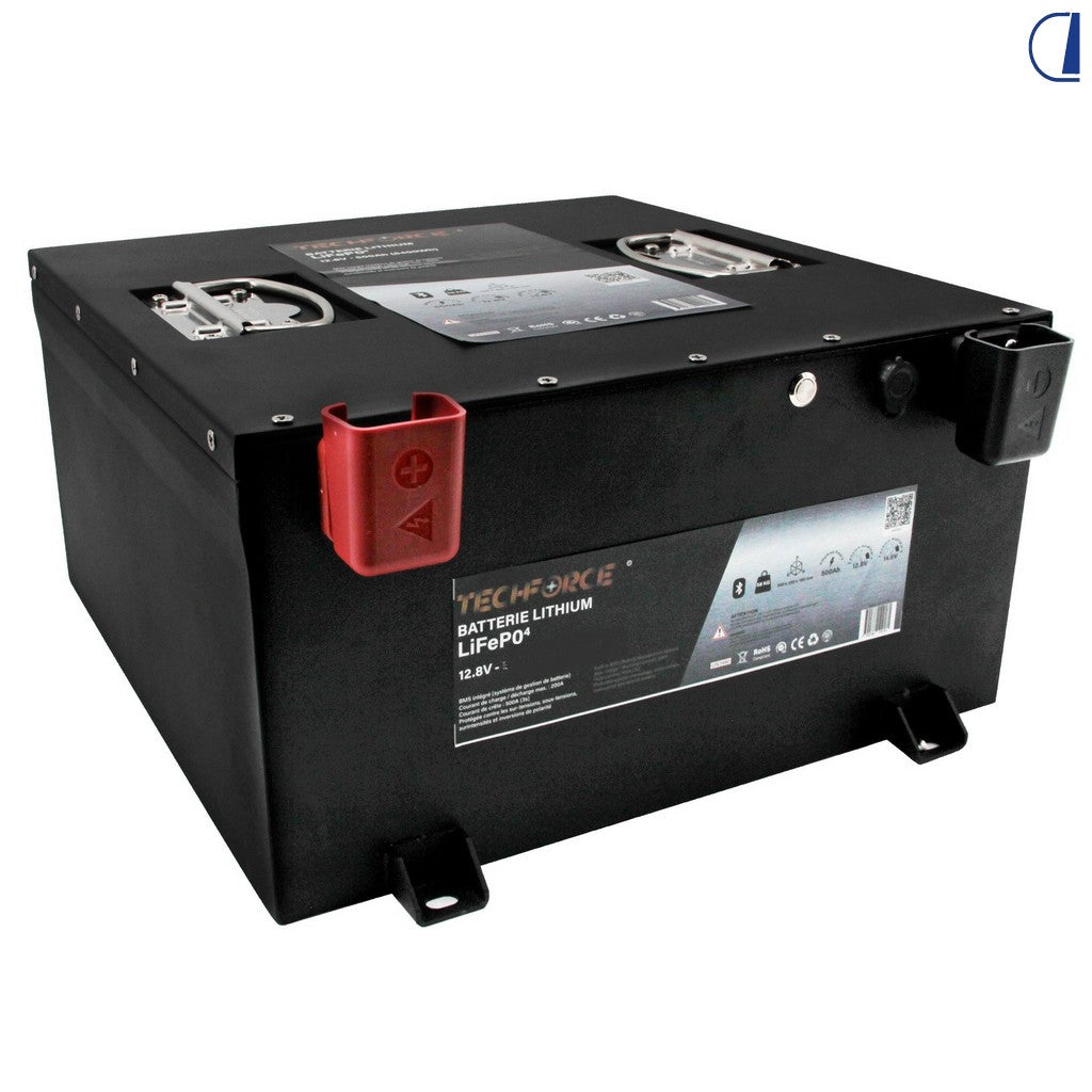 Batteria al litio 12V 480Ah sotto sedile Bluetooth