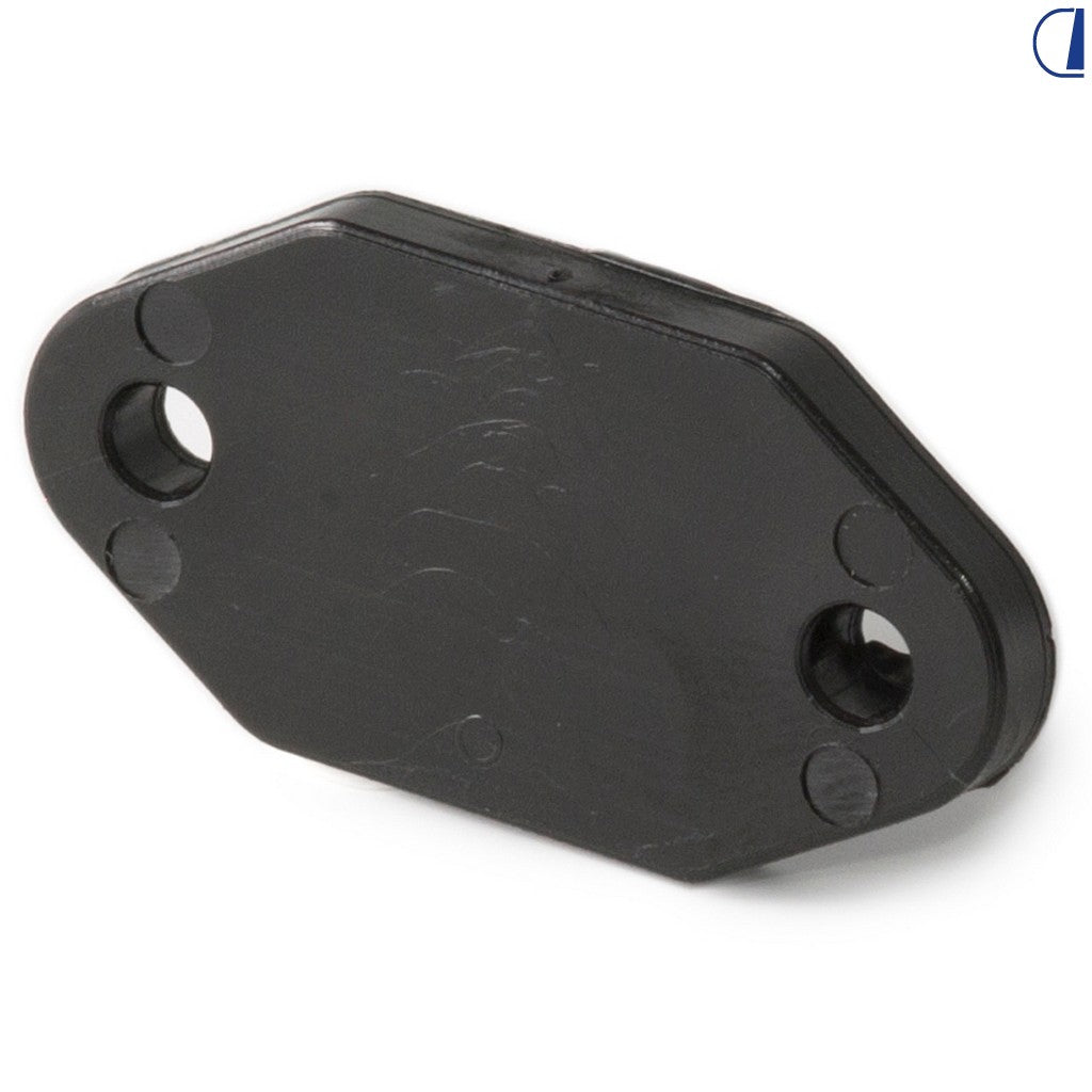 Di-Tec Spessore per fermo porta scuderia FP1009 nero