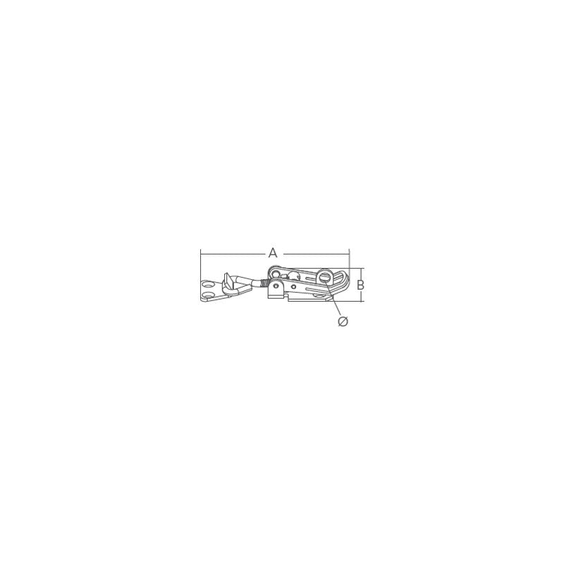Marine Town Nautica Chiusura Inox Regolabile mm 98 8623016