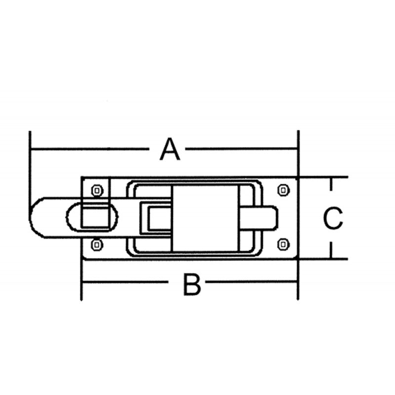 Marine Town Nautica Stainless Steel 316 Lock 8821204