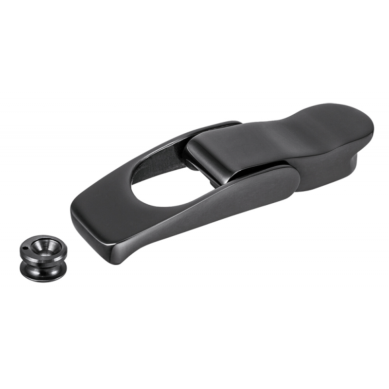 Cerradura de acero inoxidable negra Marine Town Nautica 9907881-P