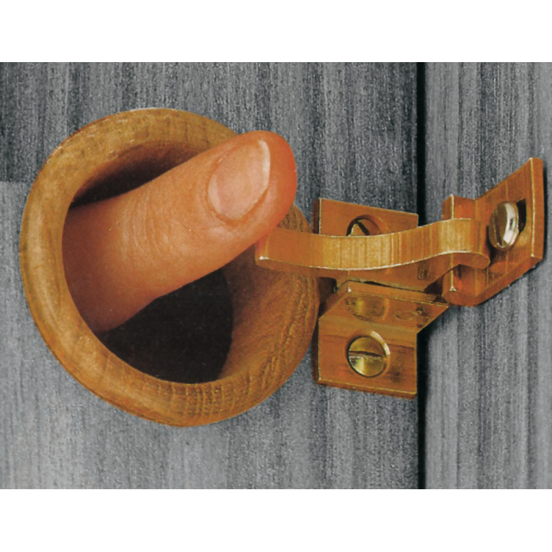 FNI Chiusura Ottone con Boccola Teak