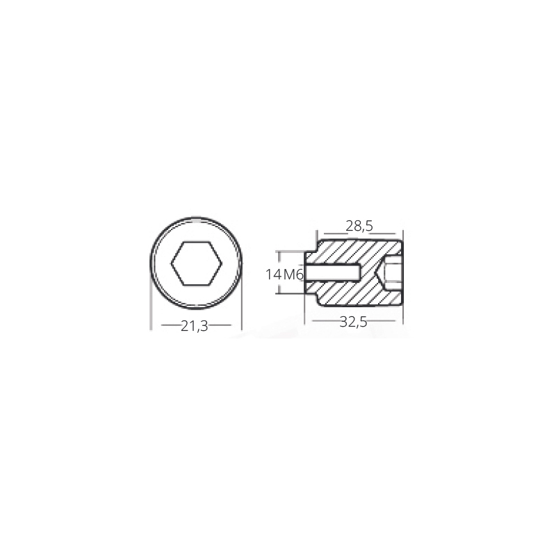 Tecnoseal Barotto Yamaha 68V-11325-01 1156-1
