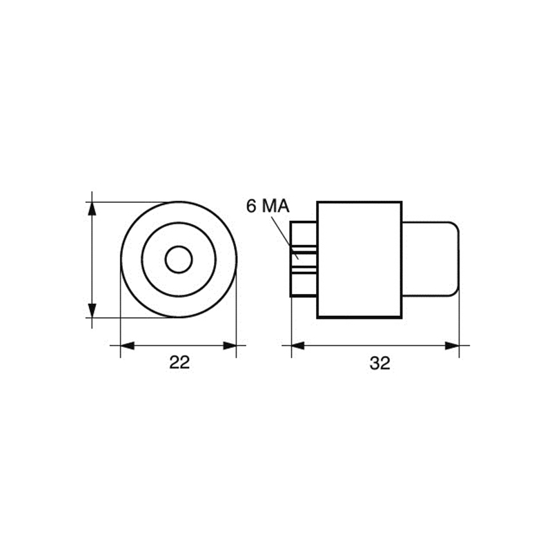 Cilindro Tecnoseal 80/300 Hp 01146